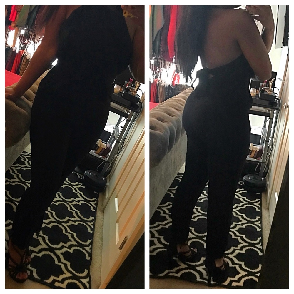 Open Back Jumpsuit